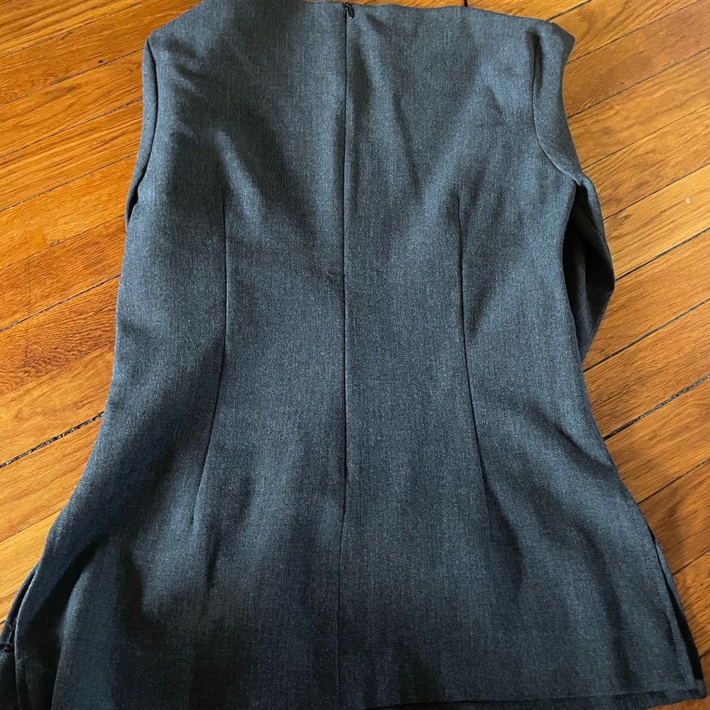Zara charcoal gray shirt for work